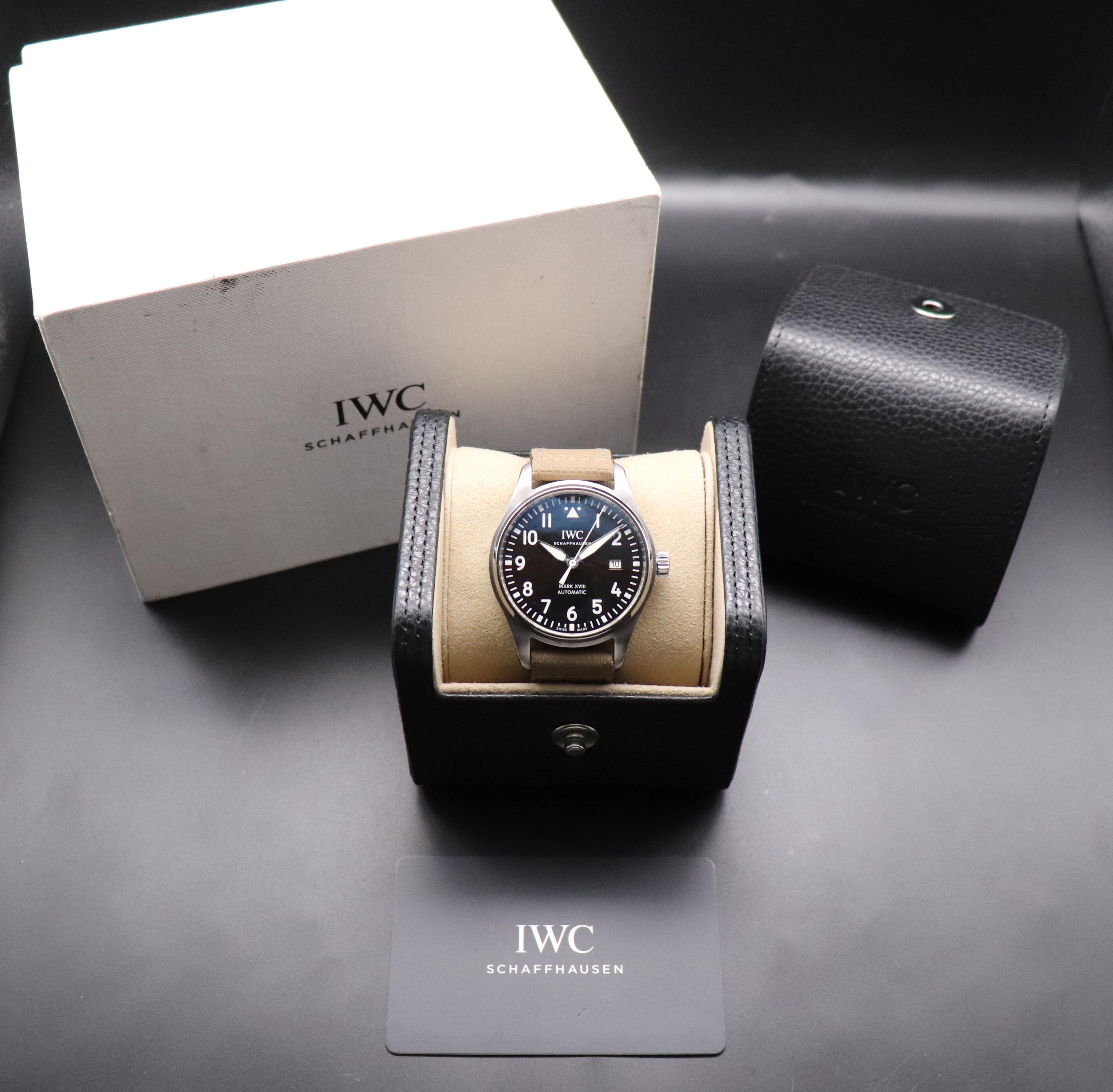 IWC Mark XVIII Pilot IW327011 Fullset 2020 Box+Papers