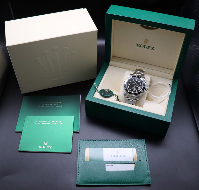 Rolex Submariner Date 116610LN NOS 2018 NEW Fullset