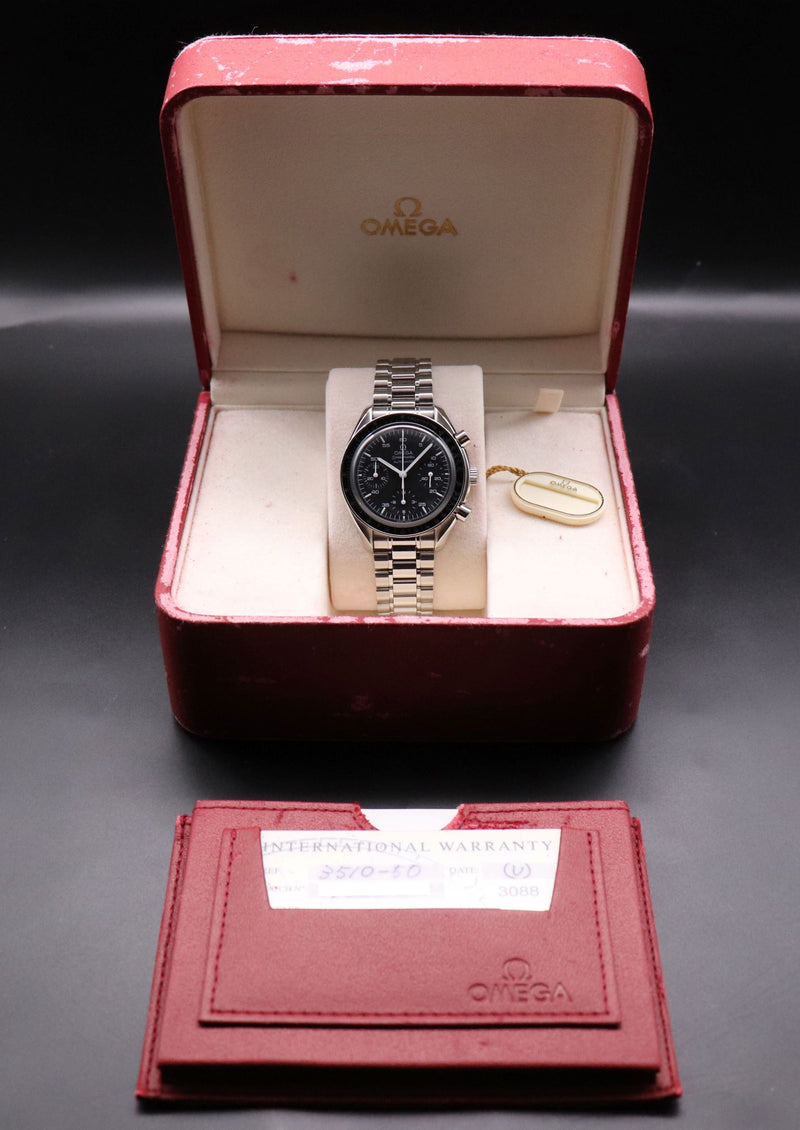 Omega Speedmaster Reduced 3510.50 Fullset 2001 Box+Papers