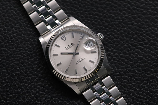 Tudor Prince Date 74034 Silver Dial 2010