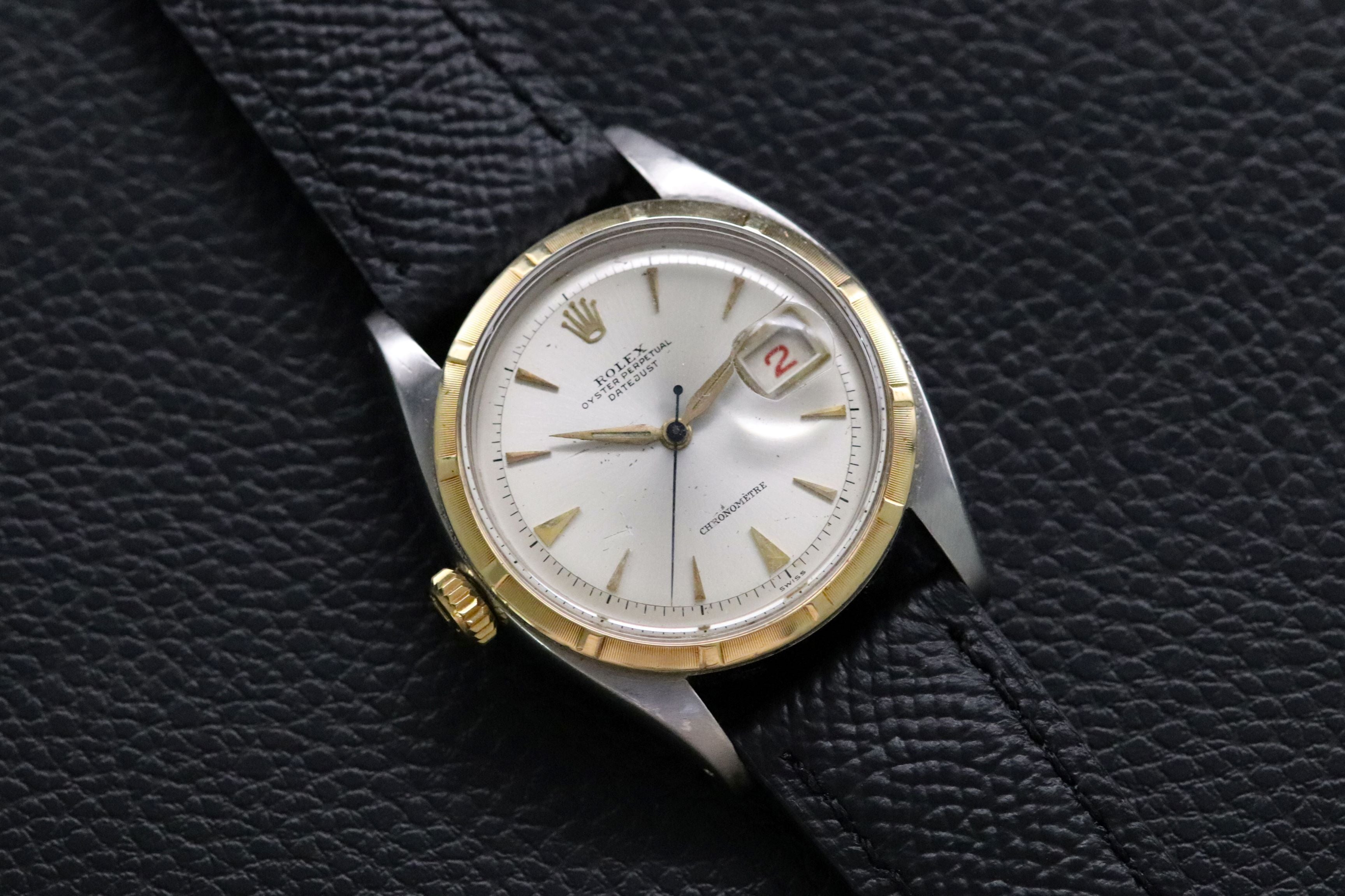 Rolex Datejust 36 Left Hand 6305 Untouched 1955