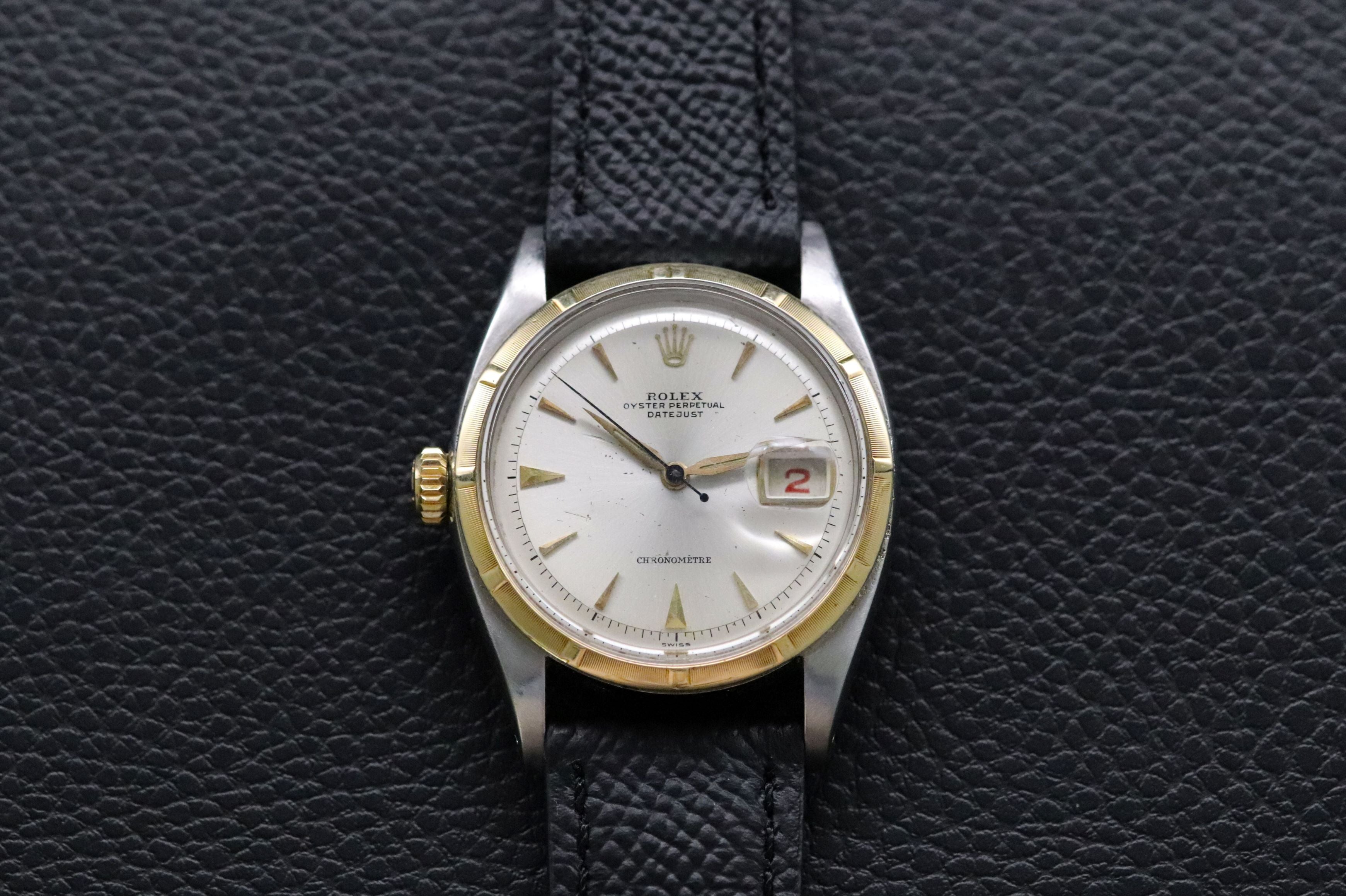 Rolex Datejust 36 Left Hand 6305 Untouched 1955