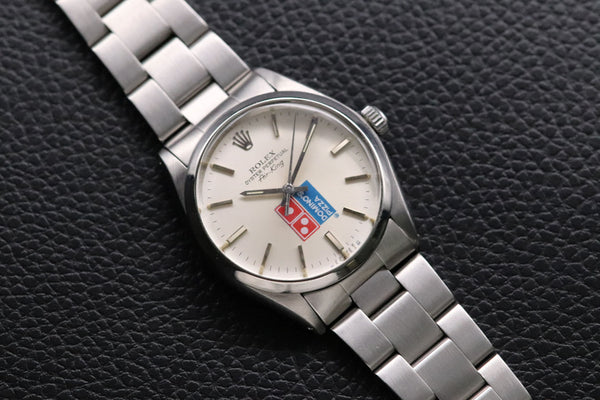 Rolex Air-King 5500 Dominos Pizza 1982 Logo Dial