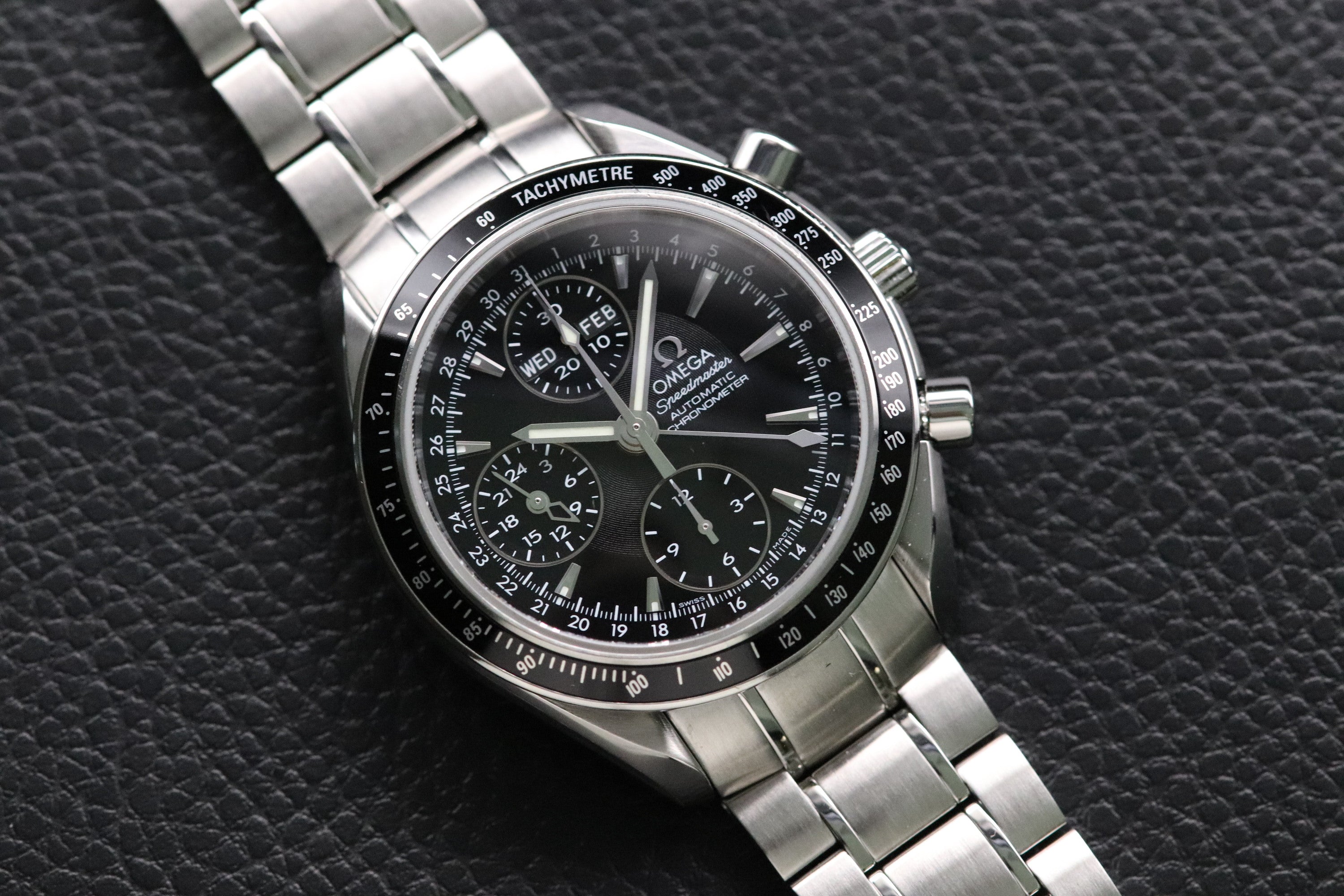 Omega Speedmaster Triple Date 3220.50 Fullset 2013 Box+Paper