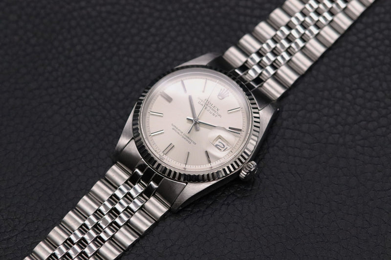 Rolex 1601 grey on sale dial