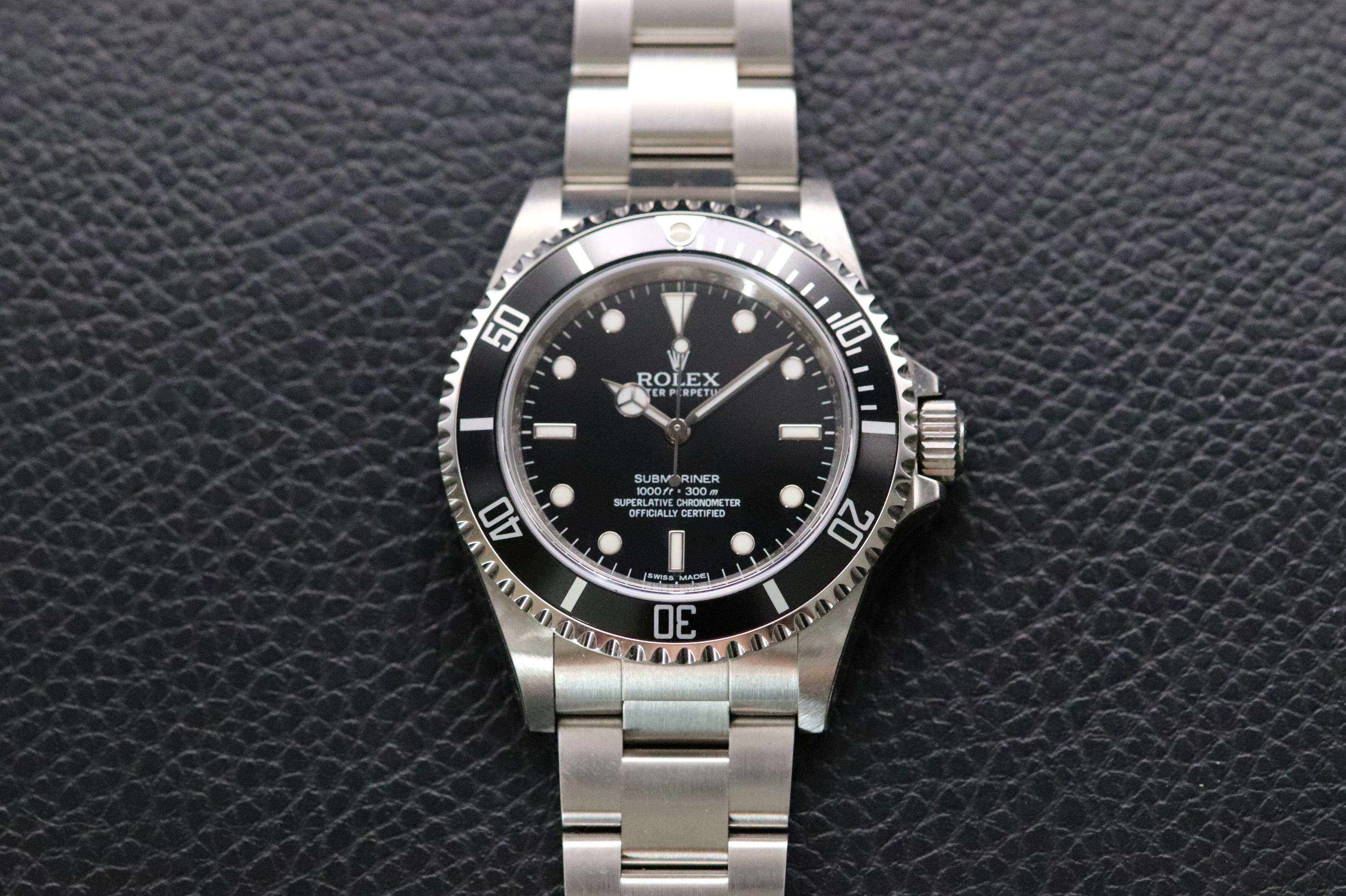 Rolex Submariner 14060M NOS Four-Liner 2009 Fullset