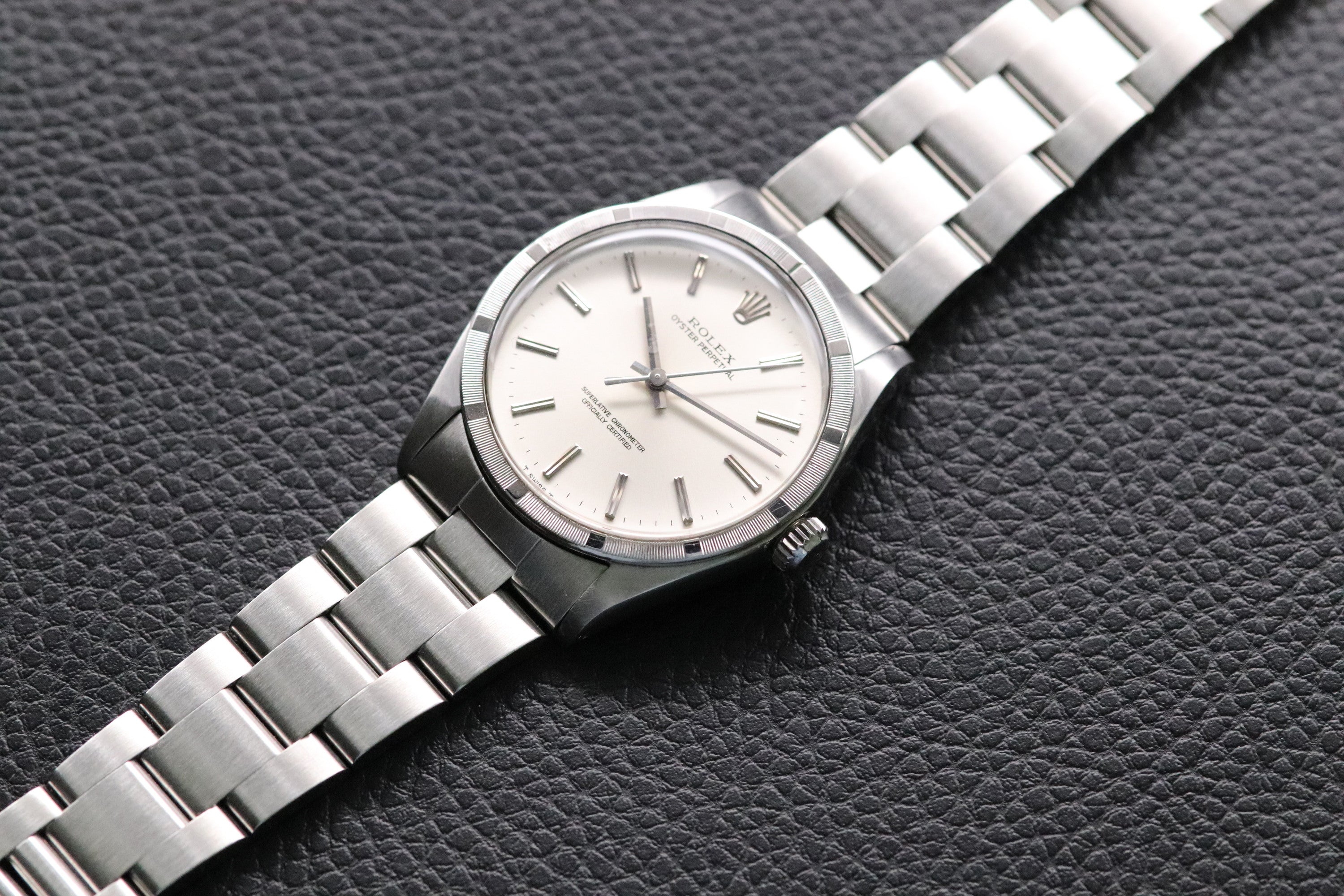 Rolex Oyster Perpetual 1007 Silver Dial 1968