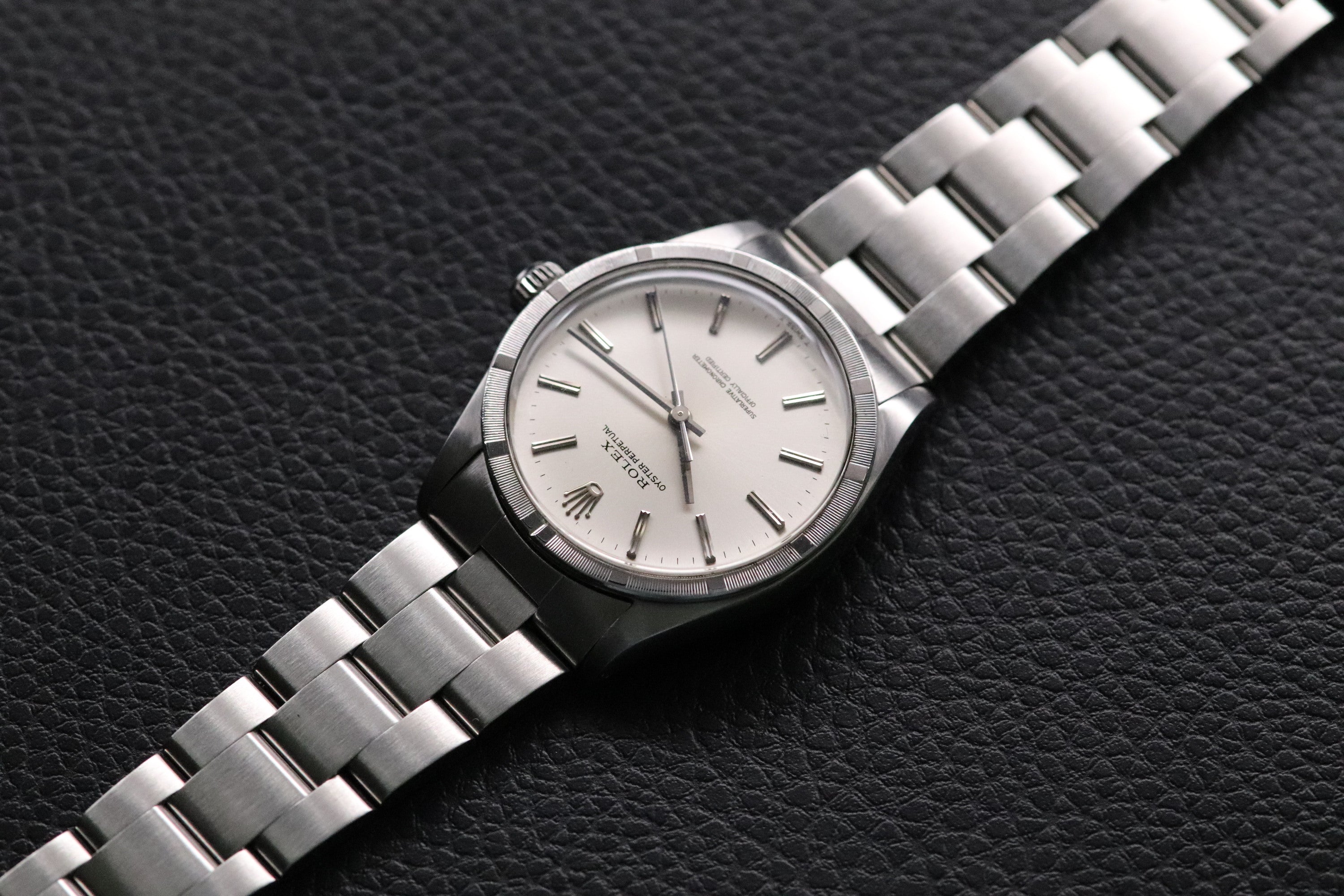 Rolex Oyster Perpetual 1007 Silver Dial 1968