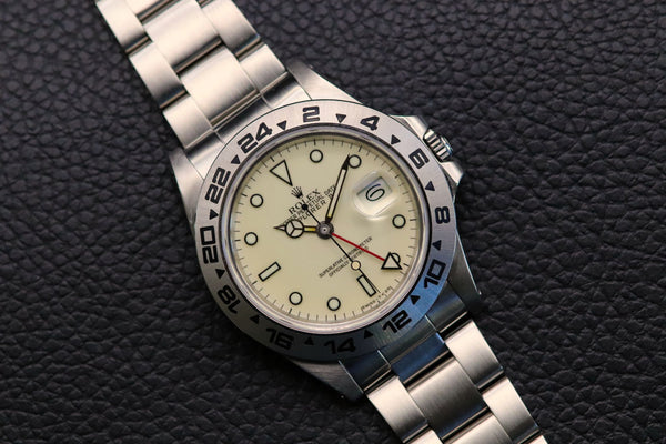 Rolex Explorer 16550 Cream