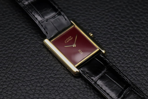 Cartier Tank Must 681008 Burdeaux