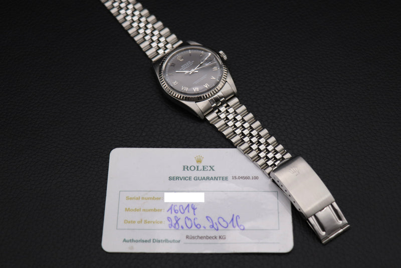 Rolex Datejust 16014 Pre-Wimbeldon Dial