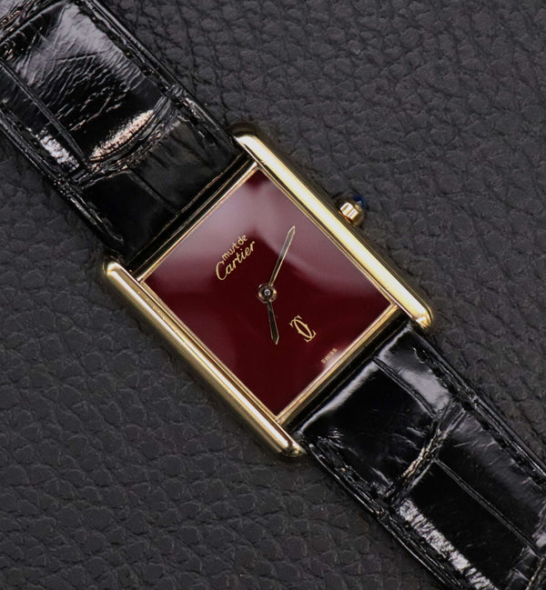 Cartier Tank Must 681008 Burdeaux